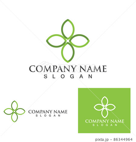 Go green leaf ecology nature element vector Go green leaf ecology nature element vector 86344964