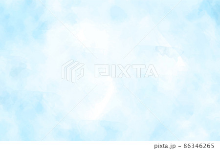 水色の水彩風背景イラスト 86346265