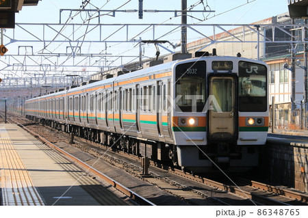 中央本線神領駅 211系 中央本線神領駅 211系 86348765
