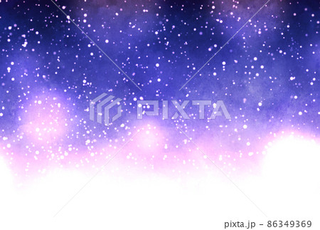 背景素材_水彩テクスチャ_星空 背景素材_水彩テクスチャ_星空 86349369