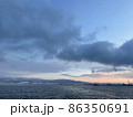 海　船の上からの風景 86350691