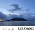 海　船の上からの風景 86350693