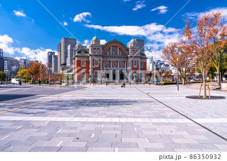 《大阪府》大阪市中央公会堂・大阪中心街 86350932