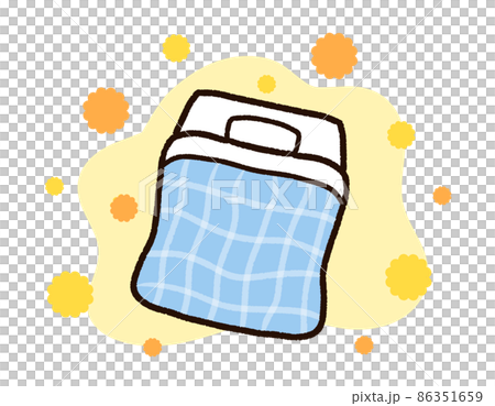 滿是花粉的被褥、被褥 86351659