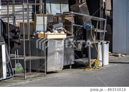 飲食店　厨房機器の撤去と回収 86353019