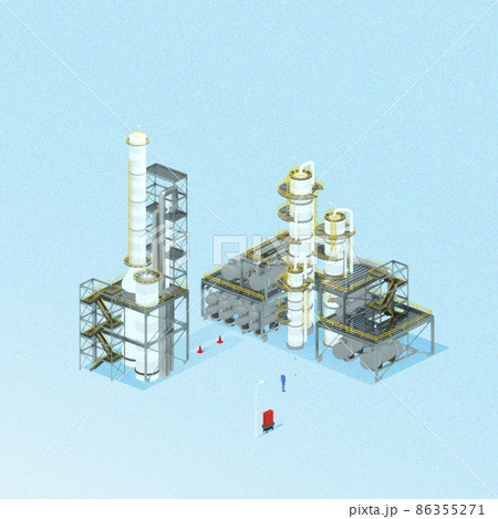 化学工場 86355271