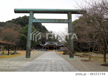 冬の城下町散策・9（岐阜市：織田信長の居館址） 86355749