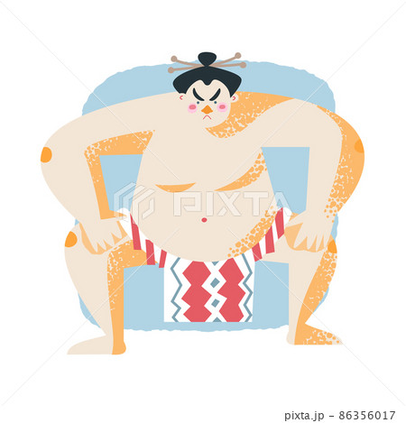 Japanese sumo wrestler, Japan people and culture symbol, strong overweight yokozuna Japanese sumo wrestler, Japan people and culture symbol, strong overweight yokozuna 86356017