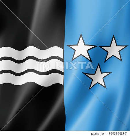 Aargau canton - State - flag, Switzerland 86356087