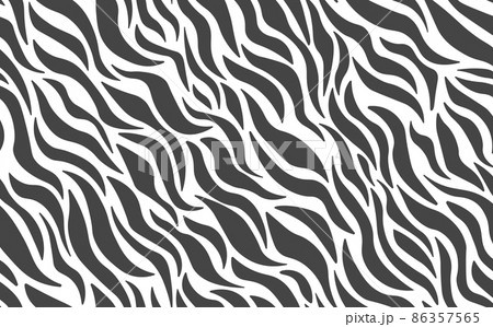 Abstract modern zebra seamless pattern. Animals trendy background. White and black decorative vector stock illustration for print, card, postcard, fabric, textile. Modern ornament of stylized skin Abstract modern zebra seamless pattern. Animals trendy background. White and black decorative vector stock illustration for print, card, postcard, fabric, textile. Modern ornament of stylized skin 86357565
