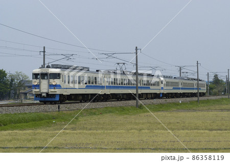 北陸本線　福岡－石動　JR西日本　475系　A23＋A08編成（金沢） 86358119