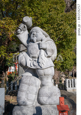 目黒不動尊の如意大黒天 86359257