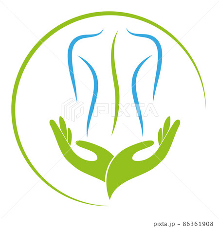 Orthopedics, Physiotherapy, Spine, Massage, Logo  86361908