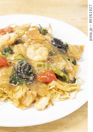 美味しい五目餡掛けやきそば 美味しい五目餡掛けやきそば 86361927