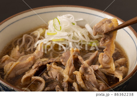 山形名物　肉そば 86362238