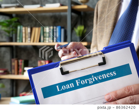 A Manager and loan forgiveness application form. 86362420