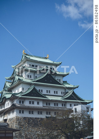 観光地日本百名城 愛知県 名古屋城 大天守 観光地日本百名城 愛知県 名古屋城 大天守 86362498