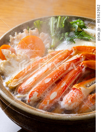 蟹鍋　食卓 86362902
