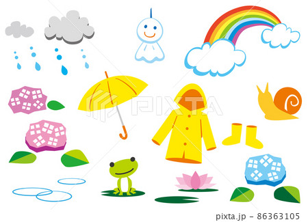 梅雨の季節 86363105