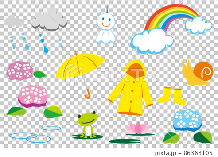 梅雨の季節 86363105