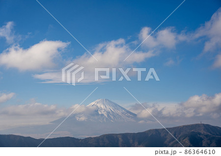 【神奈川】 大涌谷からの富士山 【神奈川】 大涌谷からの富士山 86364610