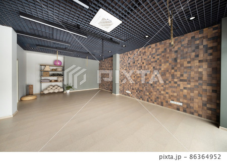 Gym for fitness classes. Yoga Room 86364952