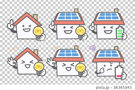 關於家庭和電力的面部表情 86365843