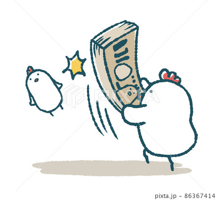 ゆるいにわとりは札束で殴る 86367414