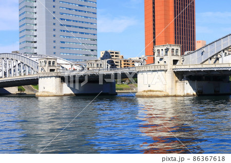 2021年、東京都　隅田川の風景 86367618