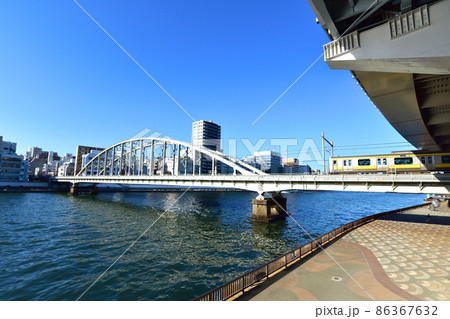 2021年、東京都 隅田川の風景 2021年、東京都 隅田川の風景 86367632