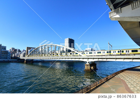 2021年、東京都　隅田川の風景 86367633