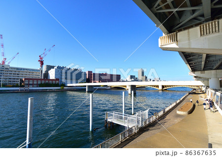 2021年、東京都　隅田川の風景 86367635
