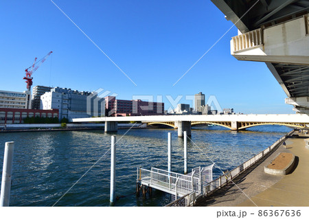 2021年、東京都　隅田川の風景 86367636