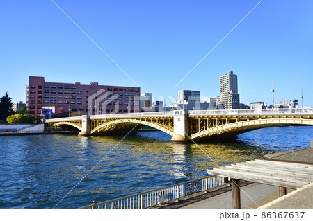 2021年、東京都 隅田川の風景 2021年、東京都 隅田川の風景 86367637