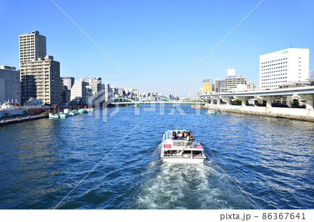 2021年、東京都 隅田川の風景 2021年、東京都 隅田川の風景 86367641
