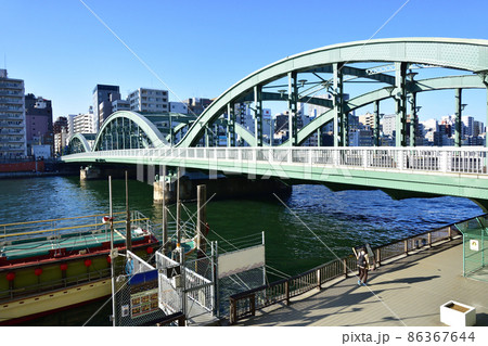 2021年、東京都　隅田川の風景 86367644