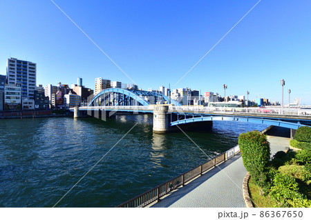 2021年、東京都　隅田川の風景 86367650
