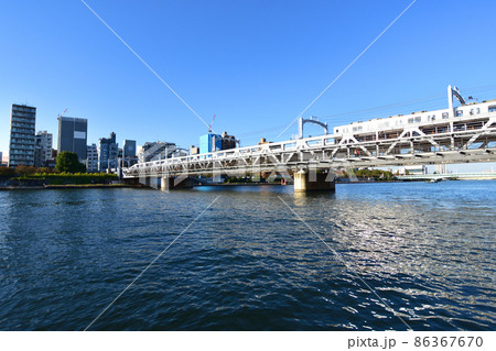 2021年、東京都　隅田川の風景 86367670