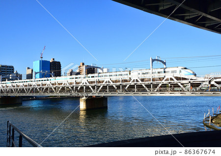 2021年、東京都　隅田川の風景 86367674
