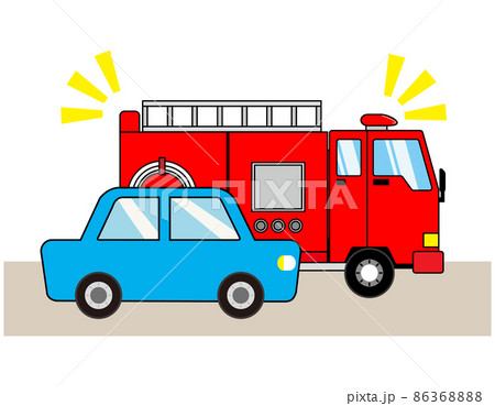 消防車 ベクターイラスト 消防車 ベクターイラスト 86368888