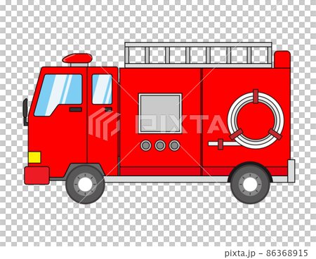 消防車　ベクターイラスト 86368915