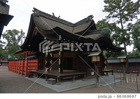 住吉大社の第四本宮幣殿,住吉区, 大阪市, 大阪府, 日本 86369697