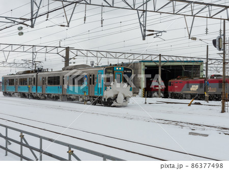 冬の青い森鉄道02 86377498