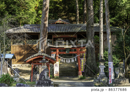 小幡　小幡八幡宮　神門　群馬県甘楽町 86377686