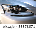 愛車のヘッドライト 86378671