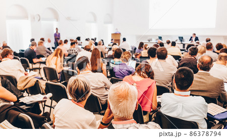 Speaker at Business Conference and Presentation. 86378794