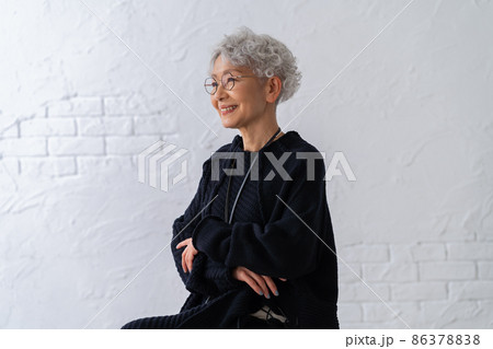 シニア女性 86378838