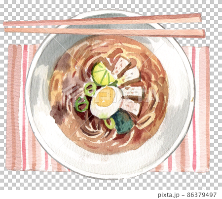 Singapore food traditional watercolor clipart png 86379497