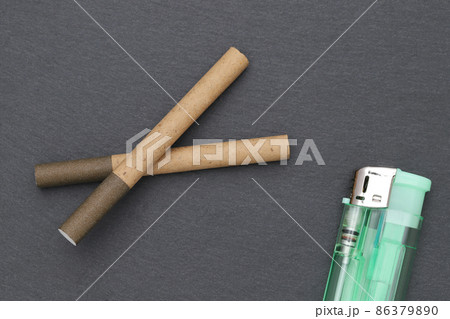 タバコとライター 86379890