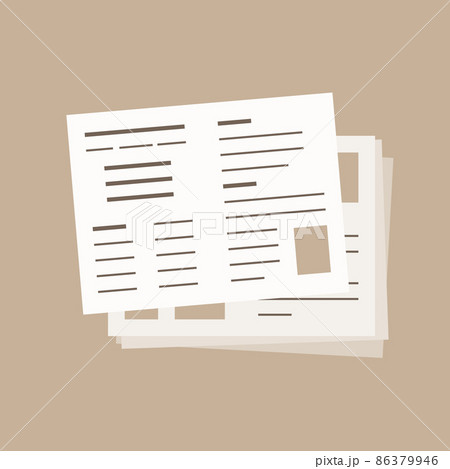 書類横長 86379946